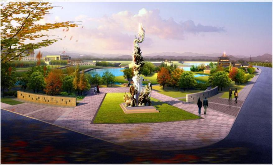 贵州瓮安西门河城市滨水风物带妄想设计